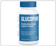 GlucoPure Blood Sugar supports healthy blood sugar A1C levels, organic ingredients proven by clinical research, lowers high blood glucose safe, effective, works