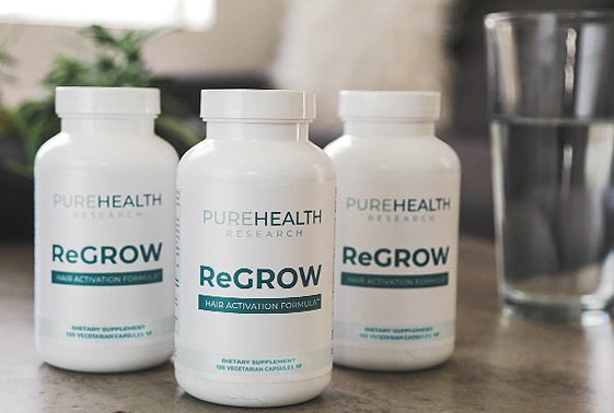 ReGrow Hair Activation Hair Growth Supplement provides vital nutrients to hair follicles, helps fight hairloss & hair falling out, restores dry, damaged strands