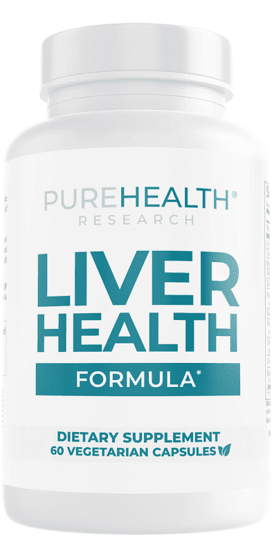 Liver Health Formula All-Natural Supplement helps Detox & Cleanse Fatty Liver, promotes stable blood sugar levels, supports weight loss, improves energy levels