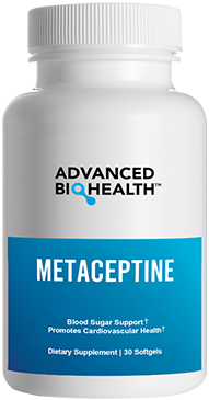 Metaceptine supports healthy blood sugar A1C levels, organic ingredients proven by clinical research, lowers high blood glucose, safe, effective works