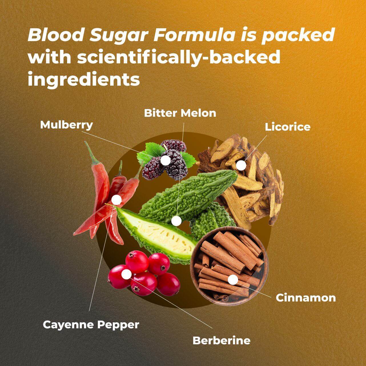 Blood Sugar Formula supports healthy blood sugar A1C levels, organic ingredients proven by clinical research, lowers high blood glucose, safe, effective, works