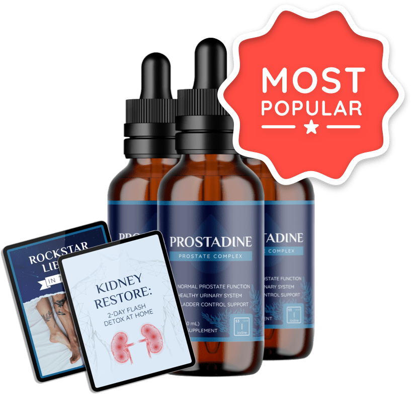 Prostadine All-Natural Prostate lowers prostate swelling, inflammation, enlargement, estrogenic aromatase, Urgency, Frequency, Nocturia, improves urinary flow