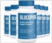 GlucoPure Blood Sugar promotes healthy blood sugar A1C levels organic ingredients clinically proven by research lowers high blood glucose, safe, works effective