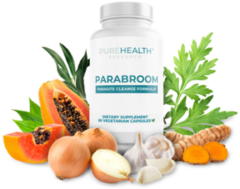 Parabroom Parasite Cleanse promotes healthy colon intestines, removes dangerous microbes toxic microorganisms, helps natural weight loss, improves energy levels