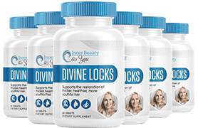 Divine Locks provides vital nutrients to hair follicles, helps fight hairloss & hair falling out, restores damaged, brittle hair dermal papillae & hair growth