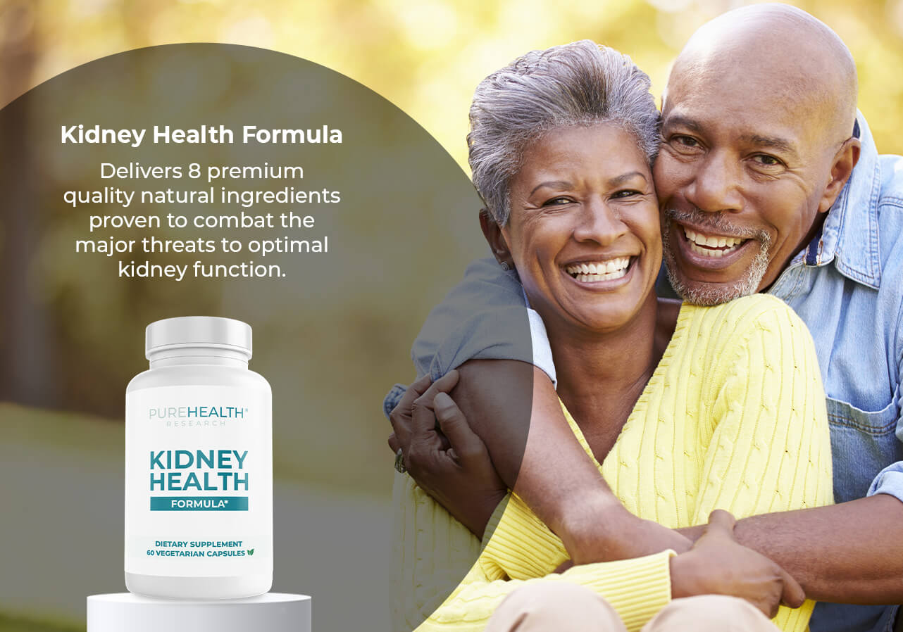 Kidney Health Formula All-Natural Supplement promotes healthy kidney, bladder and urinary tract functions. Softens, Loosens and Flushes Out Kidney Stones