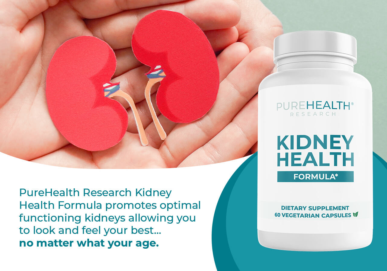 Kidney Health Formula All-Natural Supplement promotes healthy kidney, bladder and urinary tract functions. Softens, Loosens and Flushes Out Kidney Stones