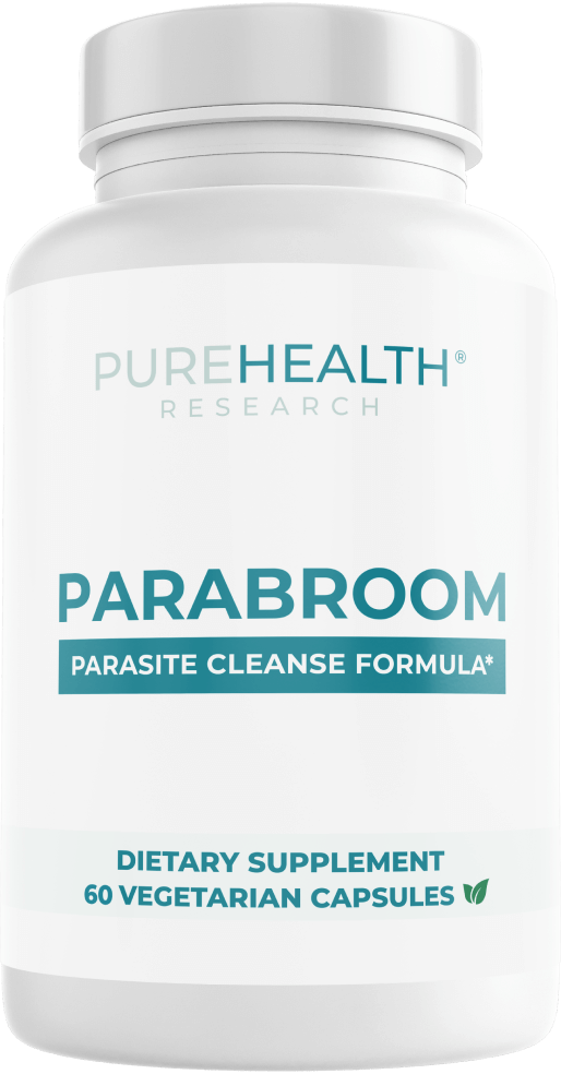 Parabroom Parasite Cleanse promotes healthy colon intestines, removes dangerous microbes toxic microorganisms, helps natural weight loss, improves energy levels